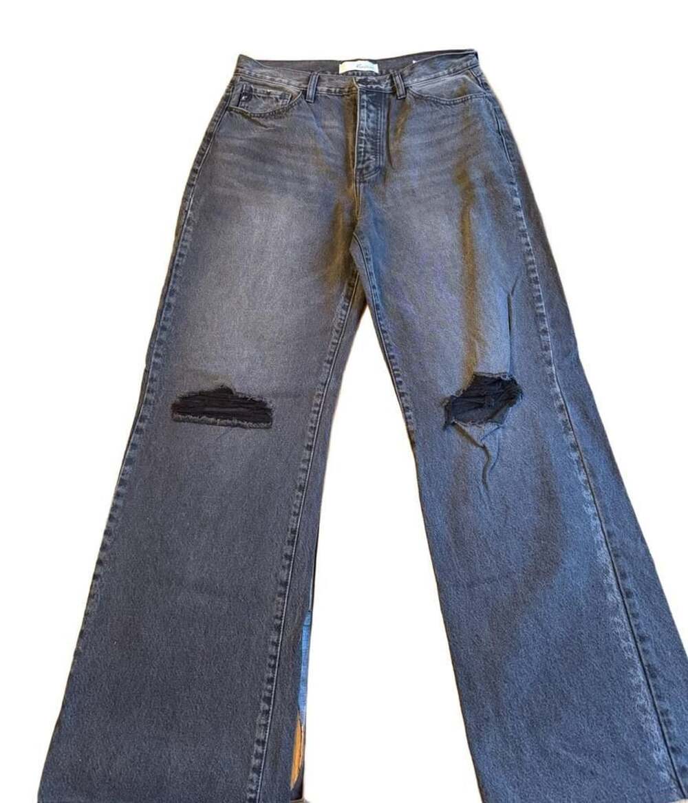 Kancan Distressed Black Jeans